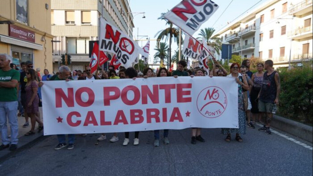 Reggiotv Il Movimento No Ponte Calabrese Rilancia Sulla Costruzione